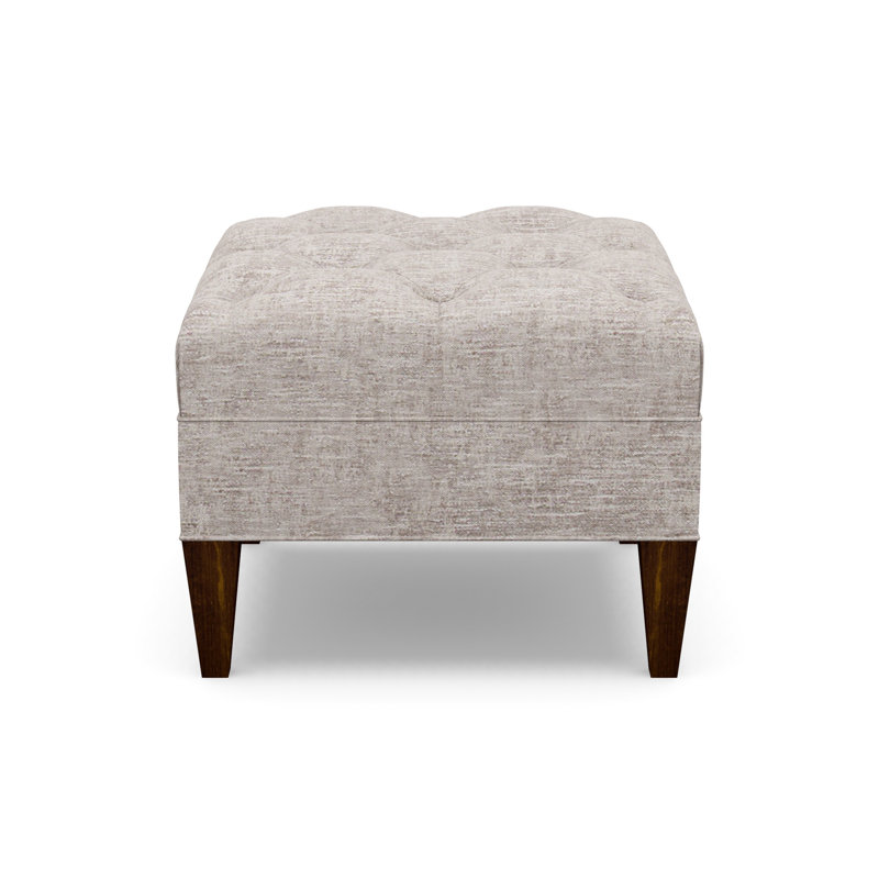 Square Ottoman, Walnut, 9637-80
