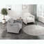Fauteuil d'appoint Boucle - Structure en contreplaqué et ressorts ensachés-250656795