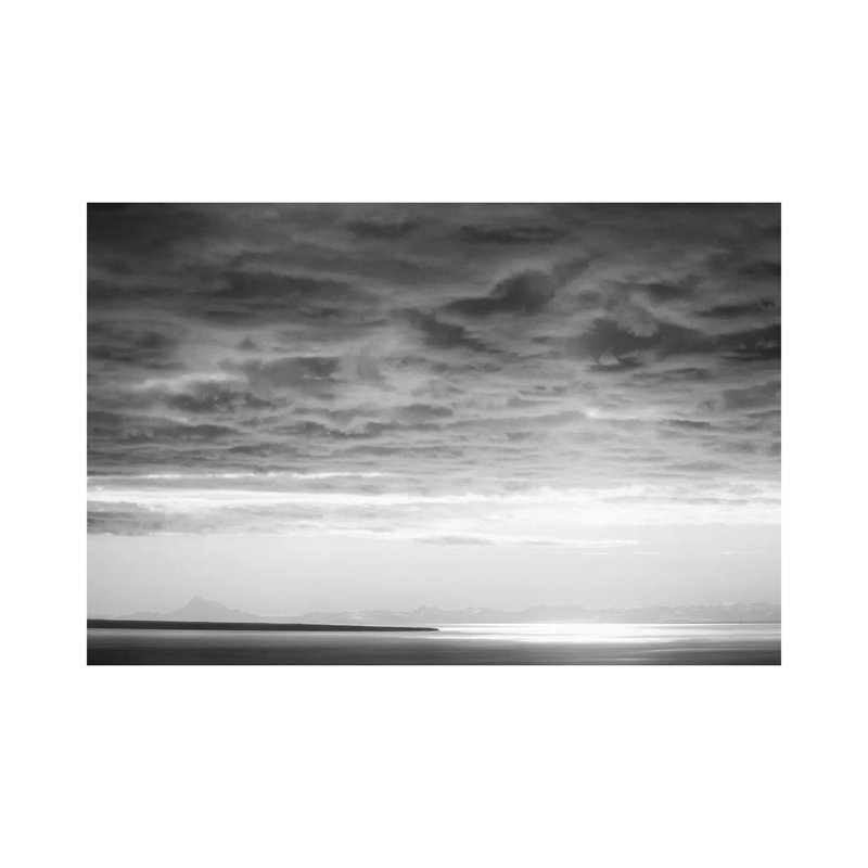 Black & White Cloud Formation by Savanah Plank - Wrapped Canvas Print, 20.32 cm H x 30.48 cm W