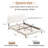 Wauseon Boucle Upholstered Platform Bed With Adjustable Headboard-1731135339