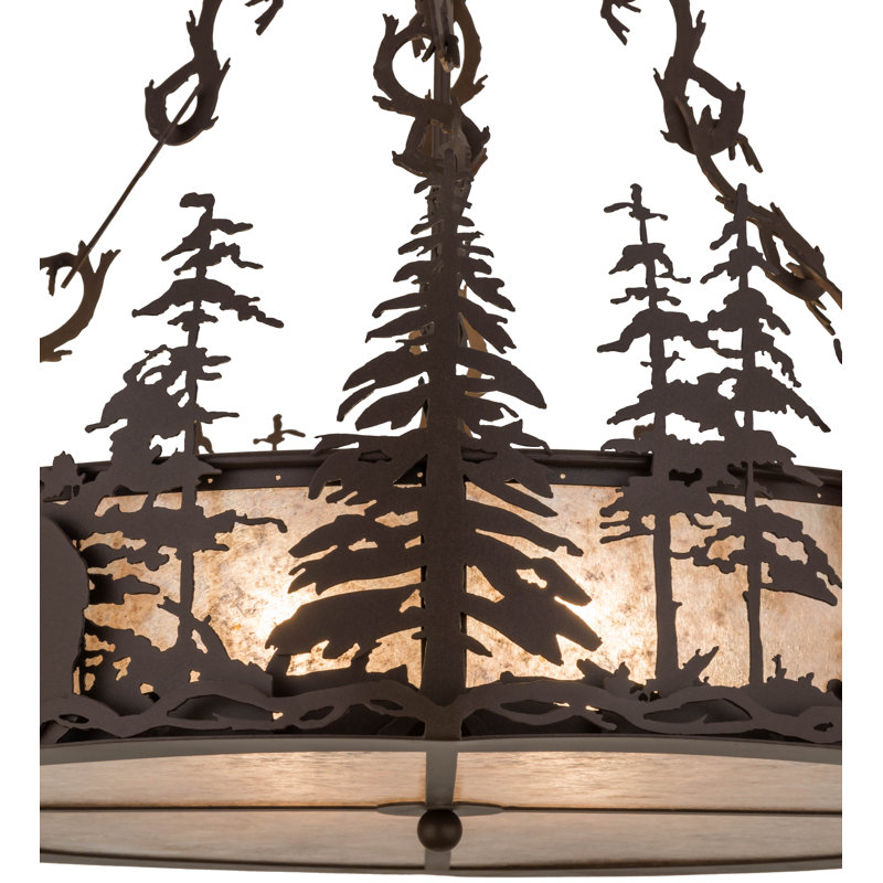 Rustic Lodge 4 - Light Chandelier