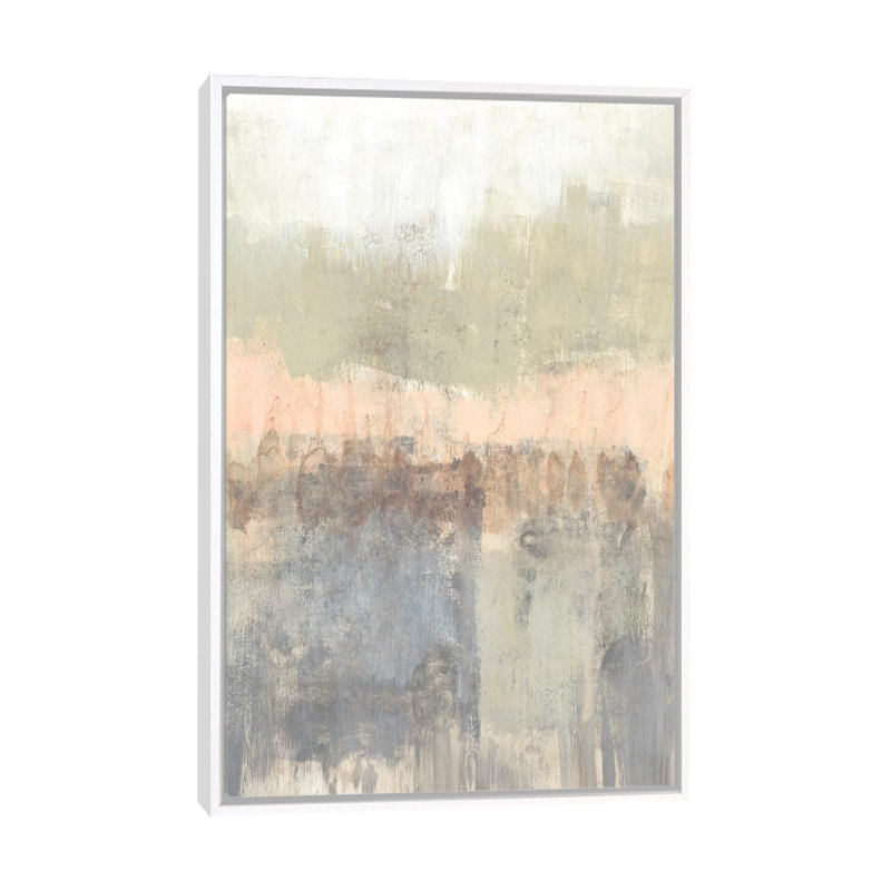 «Blush Neutrals I», reproduction d'art sur toile encadrée, H 40 po x l 26 po, Toile à cadre flottant sans passe-partout