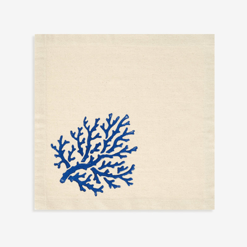 Kenley Linen Embroidered Square