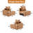 Makassar 108" Upholstered Sofa Modular Sectional With Pillows-808757302