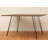Williams Extendable Walnut Metal Base Dining Table-14949817-21530779-35831392