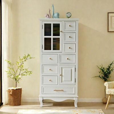 Rural style multi-functional accent cabinet by interanest