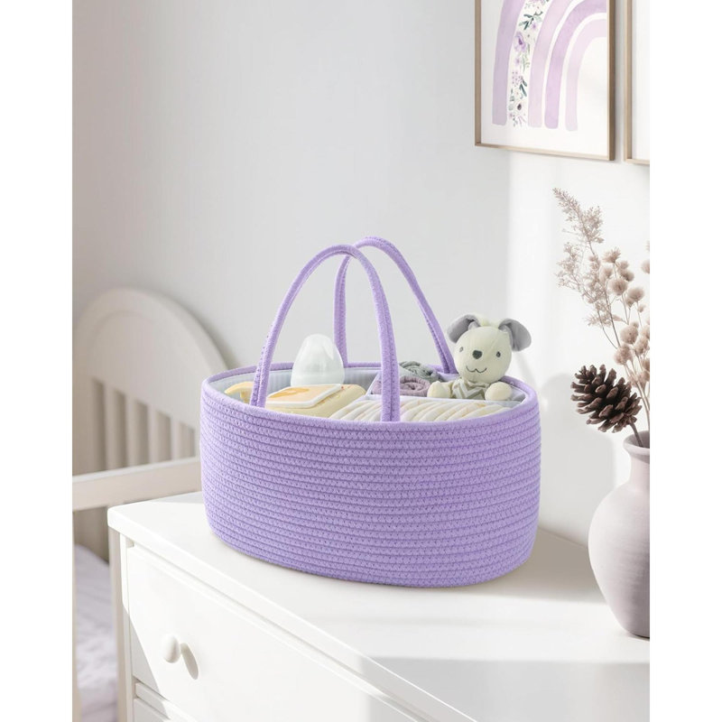 Rebrilliant Storage Bag, Purple, 19cm H x 37cm W x 23cm D