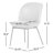 Jumelle Leather Upholstered Dining Chair