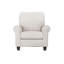 Chaise berçante Elvin, tissu beige