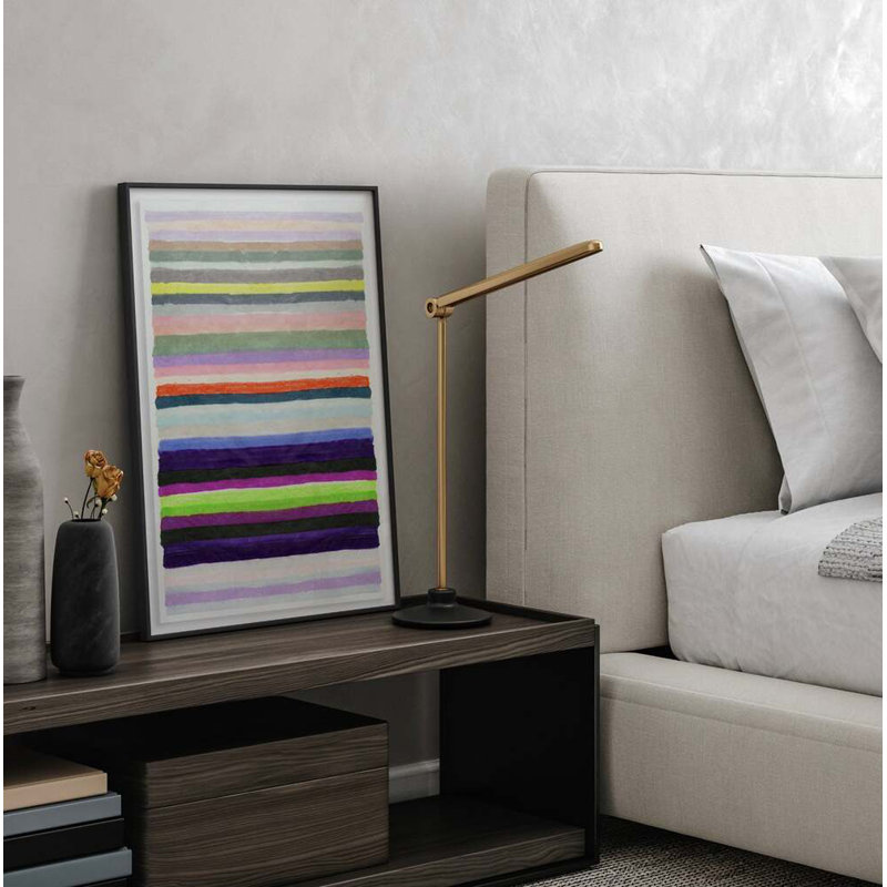 Chromatic Harmony #1 By Kristi Kohut, White Wood, 18" H x 24" W