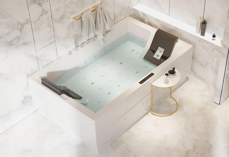 Update with the tub and indulge in state of extreme relaxation and tranquility!
