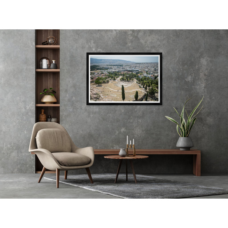 Above Ancient Athens I Print