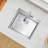 25" Kitchen Sink Top Mount Single Bowl Drop-In Basin Stainless Steel Bar