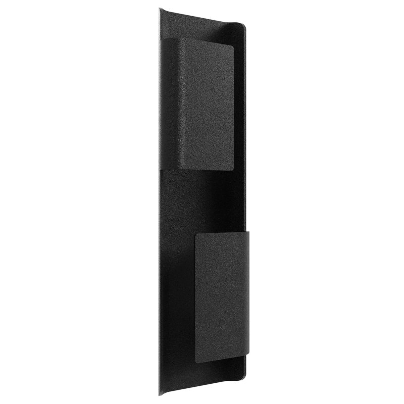 Avenue Outdoor Black Wall Sconce, 24" H x 6" W x 3" D