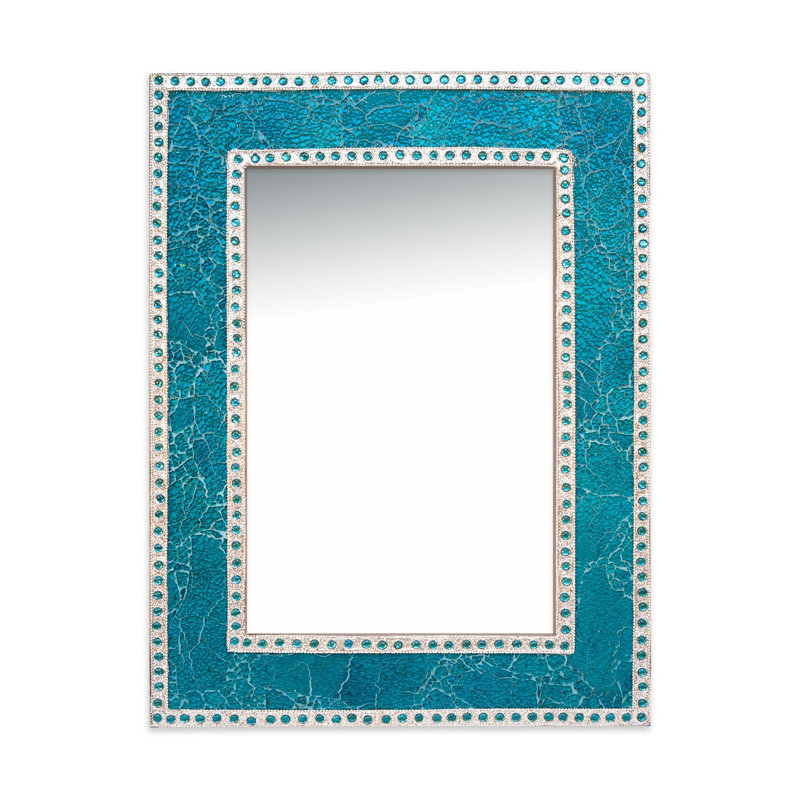 Dederang Wall Mirror, Turquoise