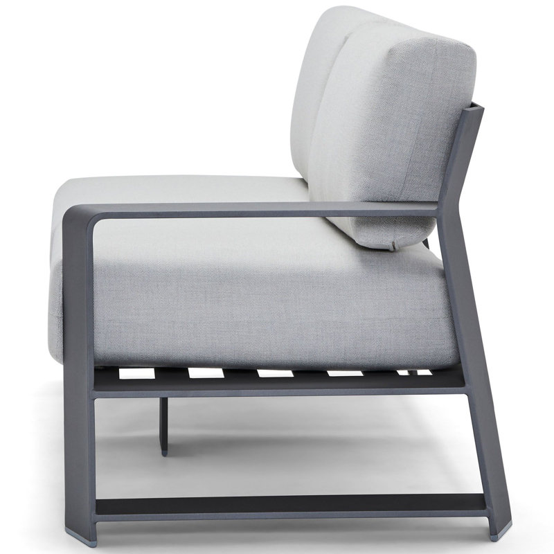 Gather Outdoor 2 - Seat Loveseat, Graphite