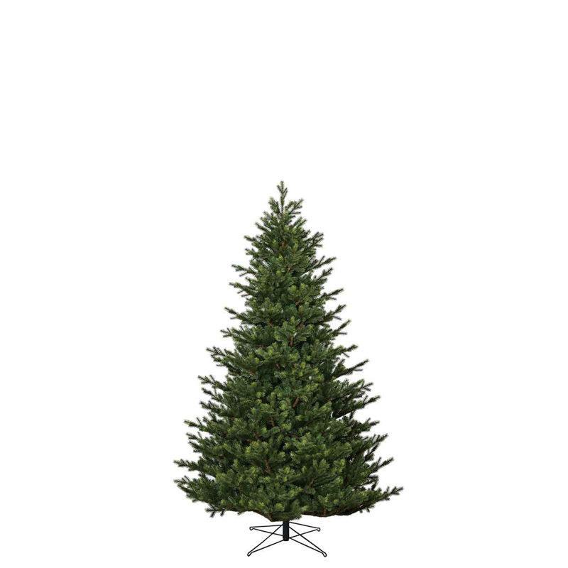 Artificial Christmas Tree, 3.94ft H x 3.08ft W x 3.08ft D