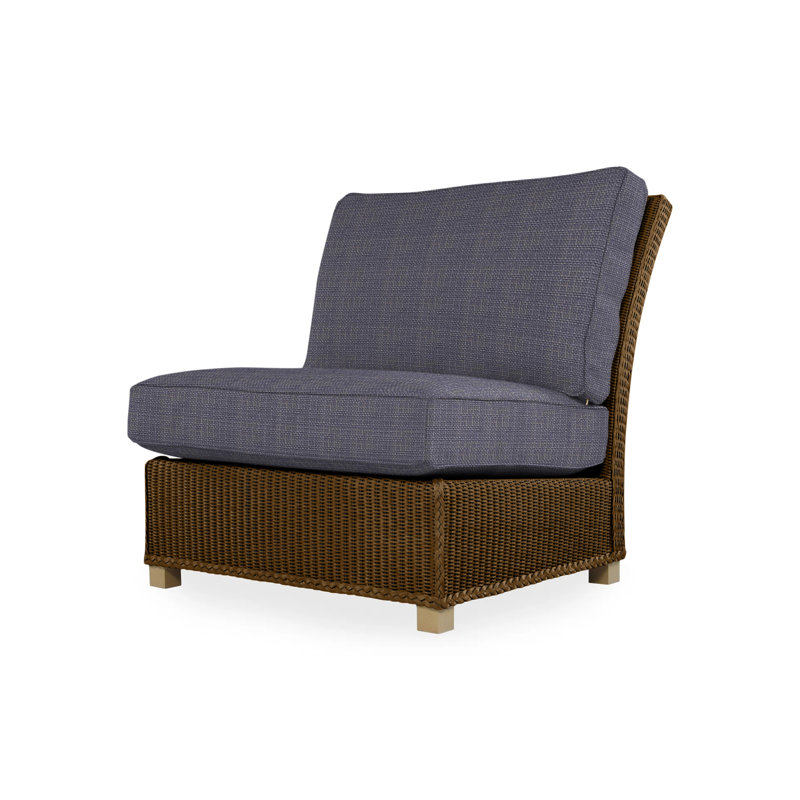 Hamptons Outdoor Lounge Chair, Bark, Cottage Pepper