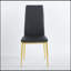 Ensemble de 4 chaises, siège noir-439176091-439176090