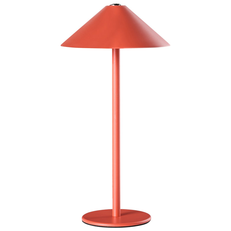 Aluminium Table Lamp, Red