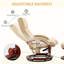 Fauteuil inclinable avec repose-pieds HOMcom
