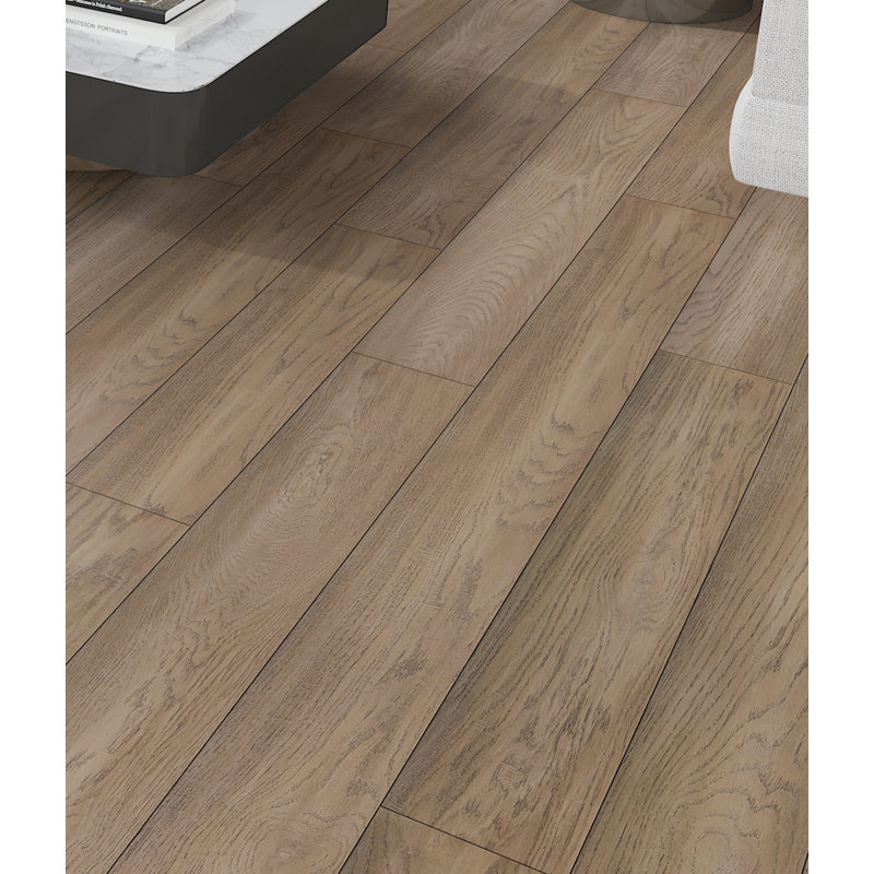 Elysian Oak 7'' W Hardwood Flooring, Mojave Fog