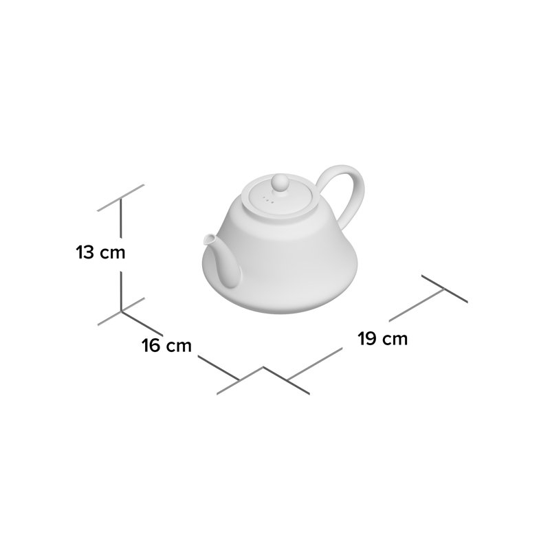 Guttenberg 40oz Glass Teapot