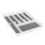 Woodside Plastic Rectangle Flatware Caddy