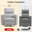 Fauteuil inclinable électrique à bascule-824443205