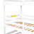 Evannah Kids Twin Over Twin Over Twin Bunk Bed