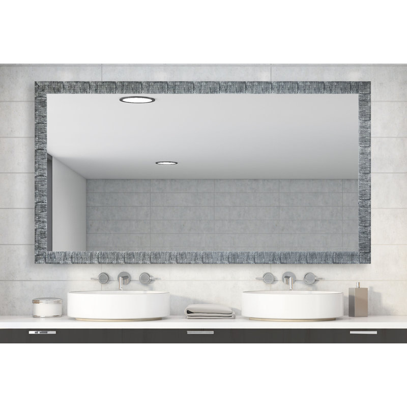 Miroir décoratif moderne et contemporain Thibault, H 47,5 po x l 34 po