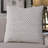 Embroidered Leather/Suede Throw Pillow-22279513