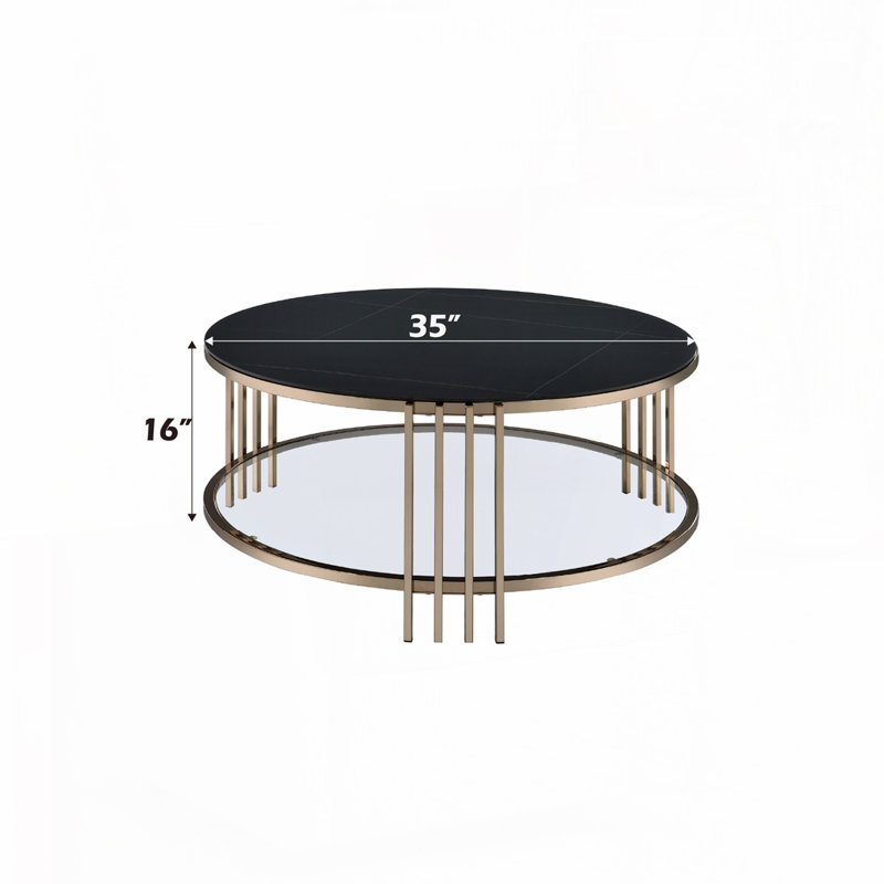 Table basse ronde