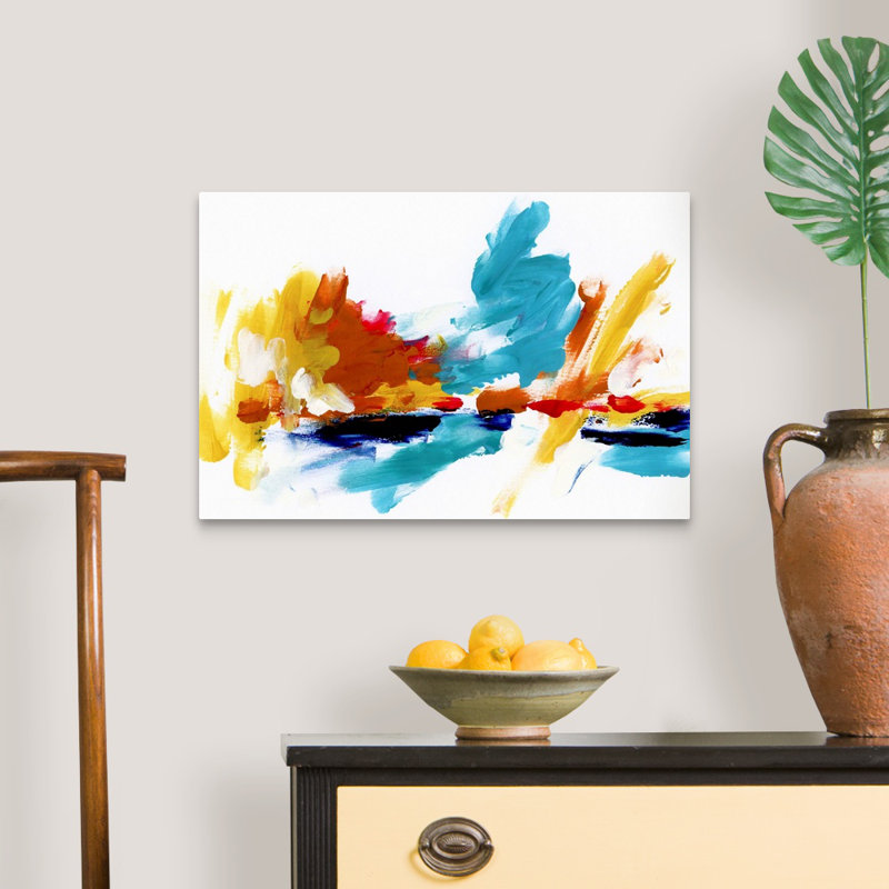 Captive Color II - reproduction d'art sur toile, H 16 po x l 24 po x P 1,25 po, Toile tendue