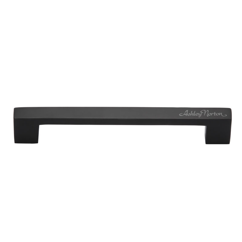Urban Cabinet Bar Pull, Flat Black, 6"