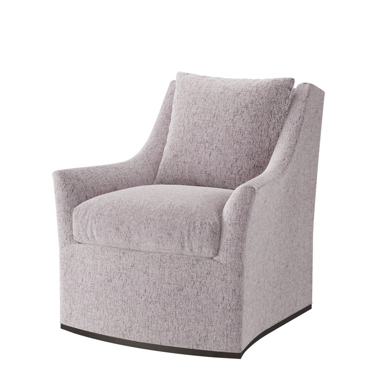 Chaise pivotante Riley, Milsap Spray (tissu performance) 1356-93, Dune