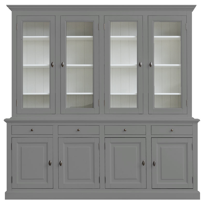 Babak Display Cabinet, Dusty Grey