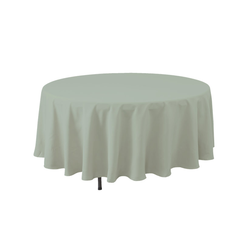 Kendleton Round Tablecloth, Sage, 90" x 90"