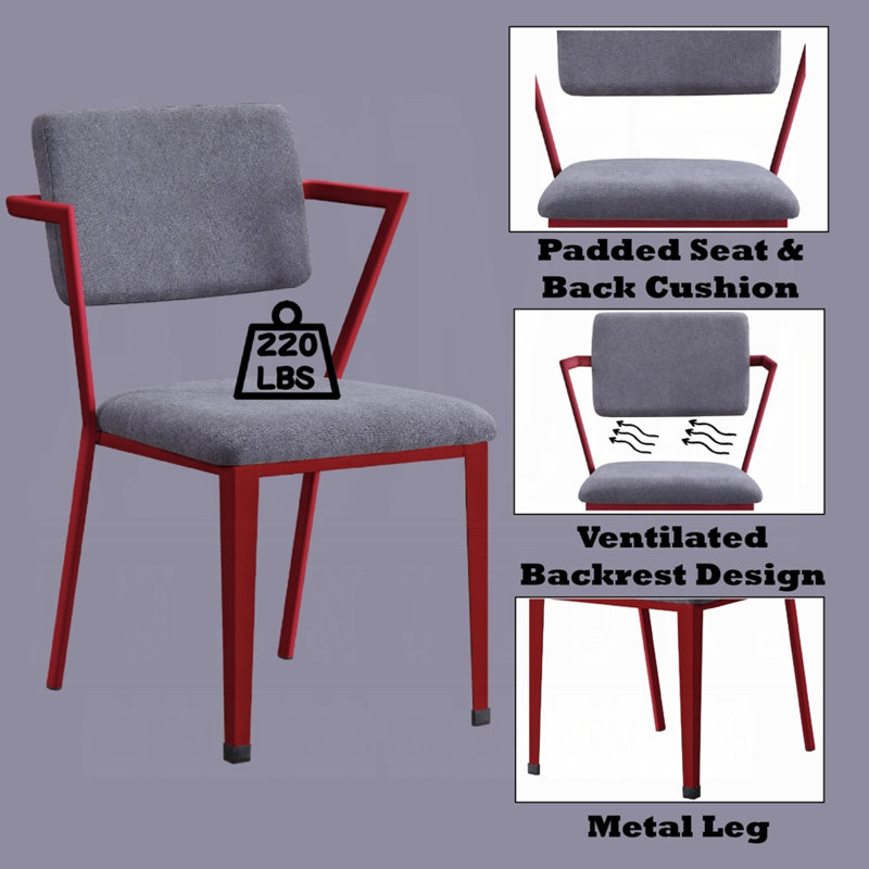 Chaise de bureau Cargo, Rouge