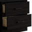 Deux tables de chevet en noir-129434165