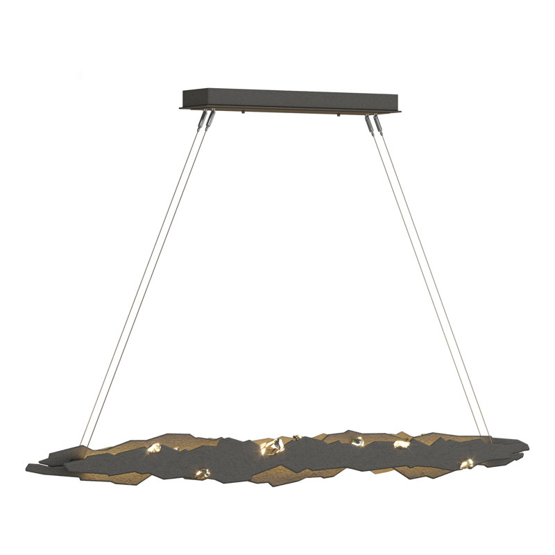 Trove Kitchen Island LED Pendant, Natural Iron