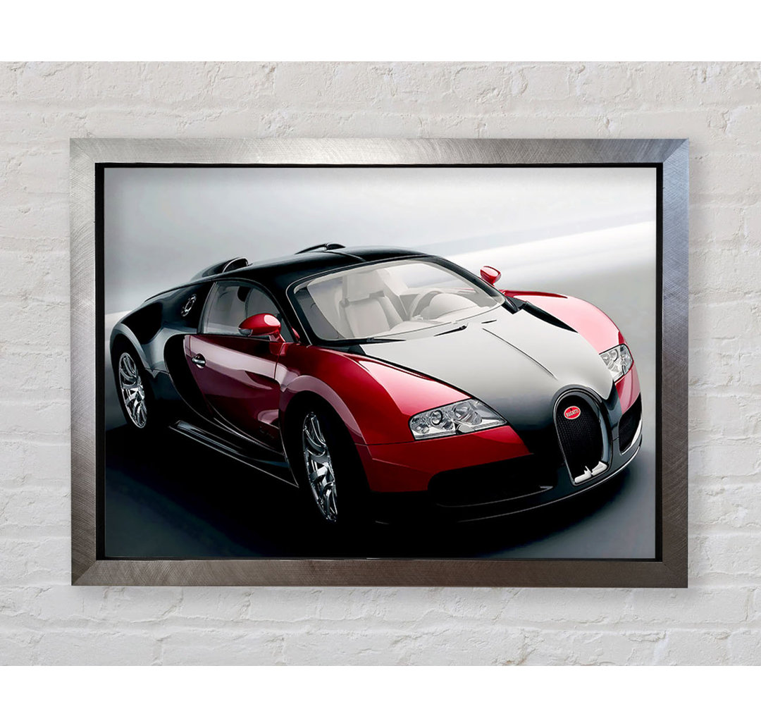 Bugatti Veyron Ready For The Drive - Einzelner Bilderrahmen Kunstdrucke