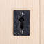 Hammer & Tongs - Rectangular Escutcheon Plate - W30mm x H50mm - Black