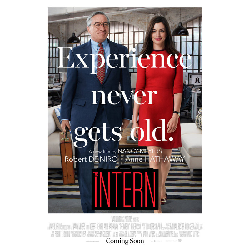 The Intern, 24" H x 16" W