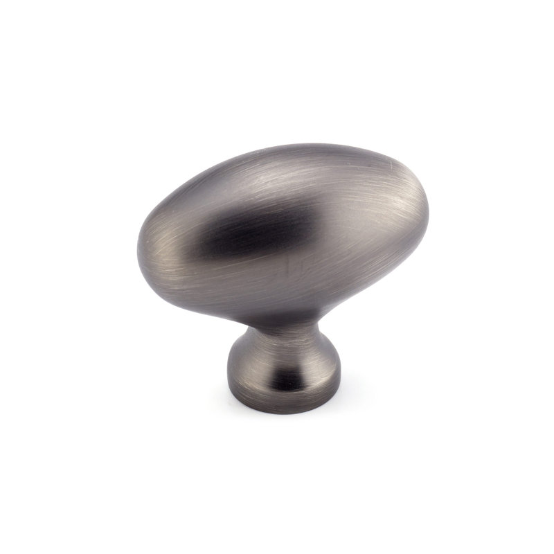 Poignée ovale Expression, Nickel antique