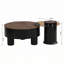 Ensemble de deux tables basses gigognes rondes-36077785-36077786