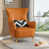 Similicuir orange