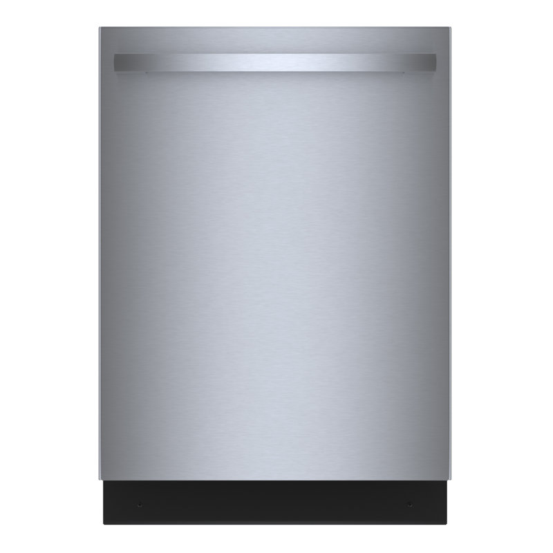 24" Stainless Steel Built-In Top Control Dishwasher with Adjustable Rack