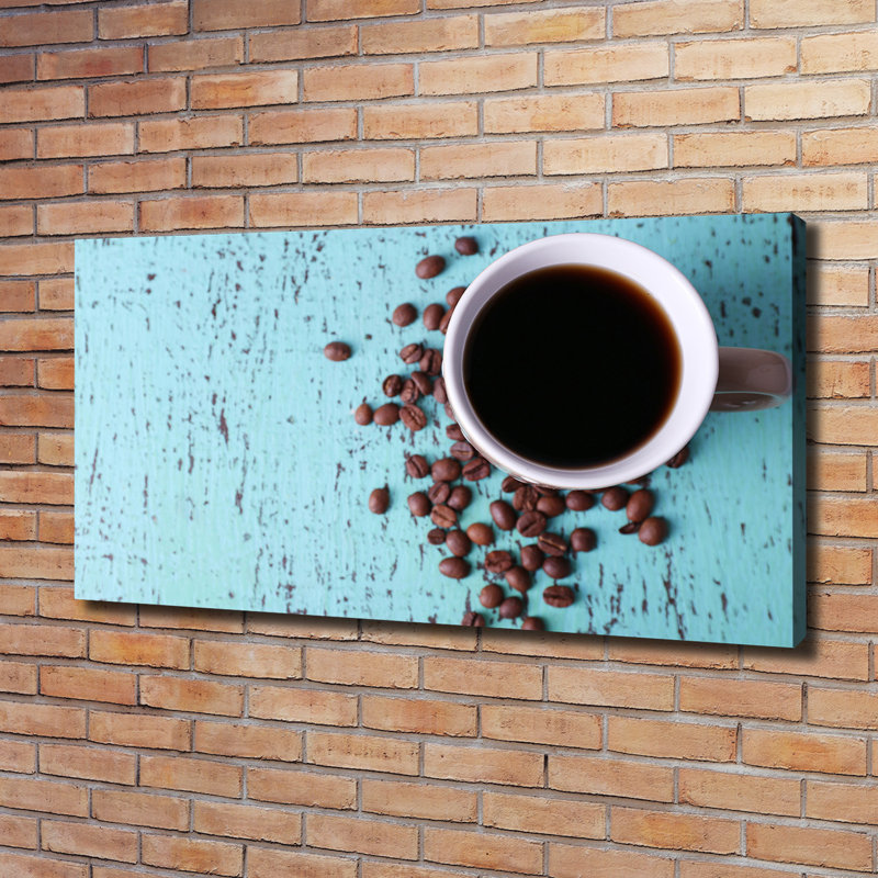 Black Coffee - Wrapped Canvas Print