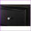 Commodes et amp; Commode 5 tiroirs Modern Glam | Finition noire | Bois massif-291614674